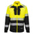 DX4 Hi-Vis Sweatjacke mit Kragen Klasse 1 - Gelb/Schwarz (YBR)