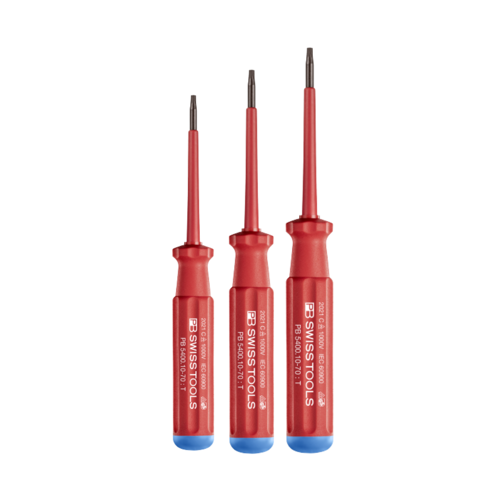 PB 5400 Set - Torx-Schraubenzieher VDE 10+15+20 - MELTEC GmbH