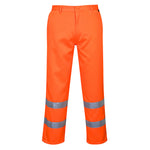 Warnschutzhose aus Polyester-Baumwolle - Orange (ORR)
