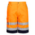 Hi-Vis Kontrast Shorts - Orange/Marine (ONR)