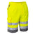Hi-Vis Kontrast Shorts - Gelb/Grau (YGY)