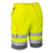 Hi-Vis Kontrast Shorts - Gelb/Grau (YGY)
