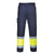 Hi-Vis Kontrast Service Bundhose Klasse 1 - Gelb/Marine (YNR)