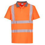 Eco Warnschutz Poloshirt kurzarm (6er Pack) - Orange (ORR)