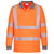 Eco Warnschutz Poloshirt langarm (6er Pack) - Orange (ORR)