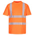 Eco Hi-Vis T-Shirt (6 Stück/Packung) - Orange (ORR)