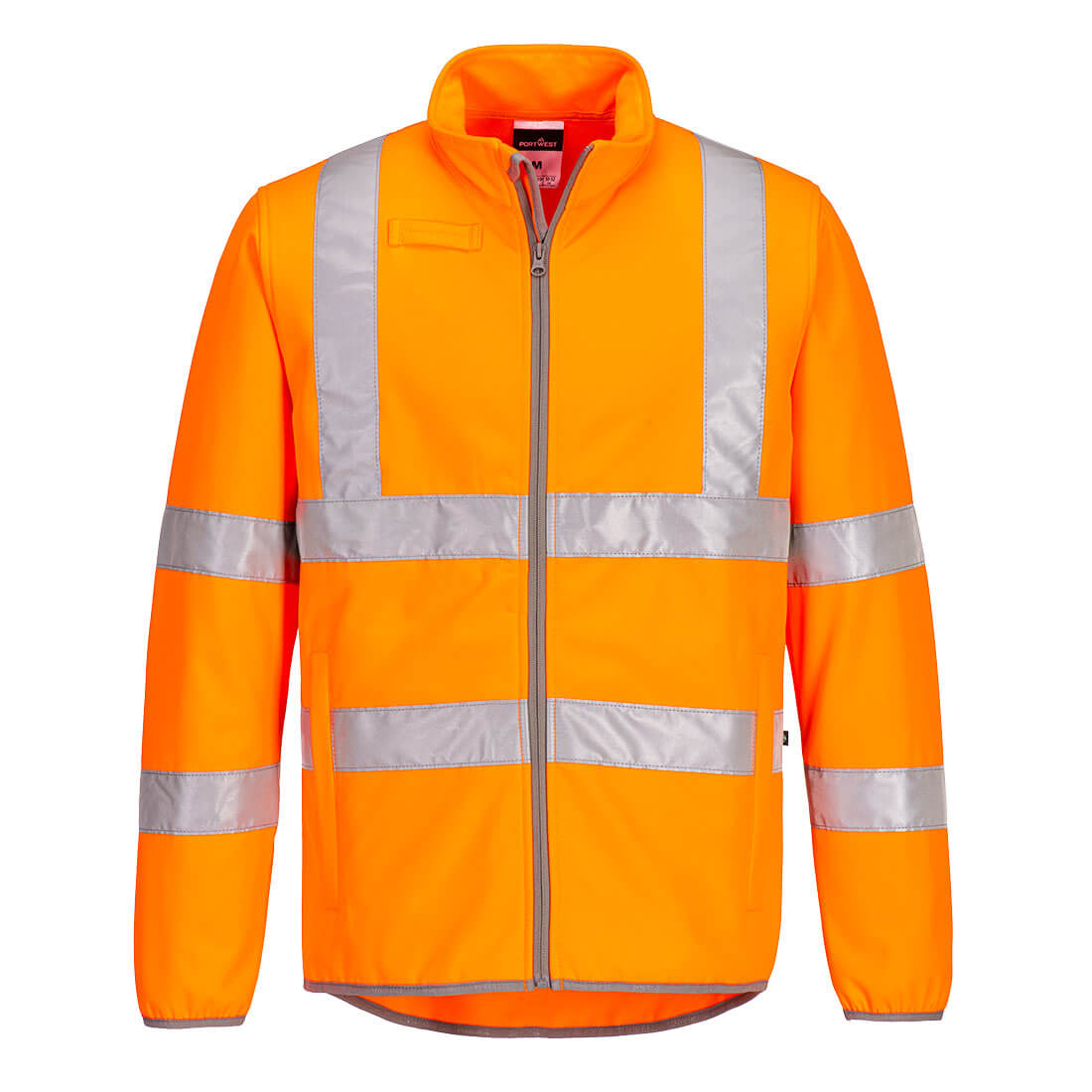 ECO Warnschutz- Softshell-Jacke  (2L) - Orange (ORR)