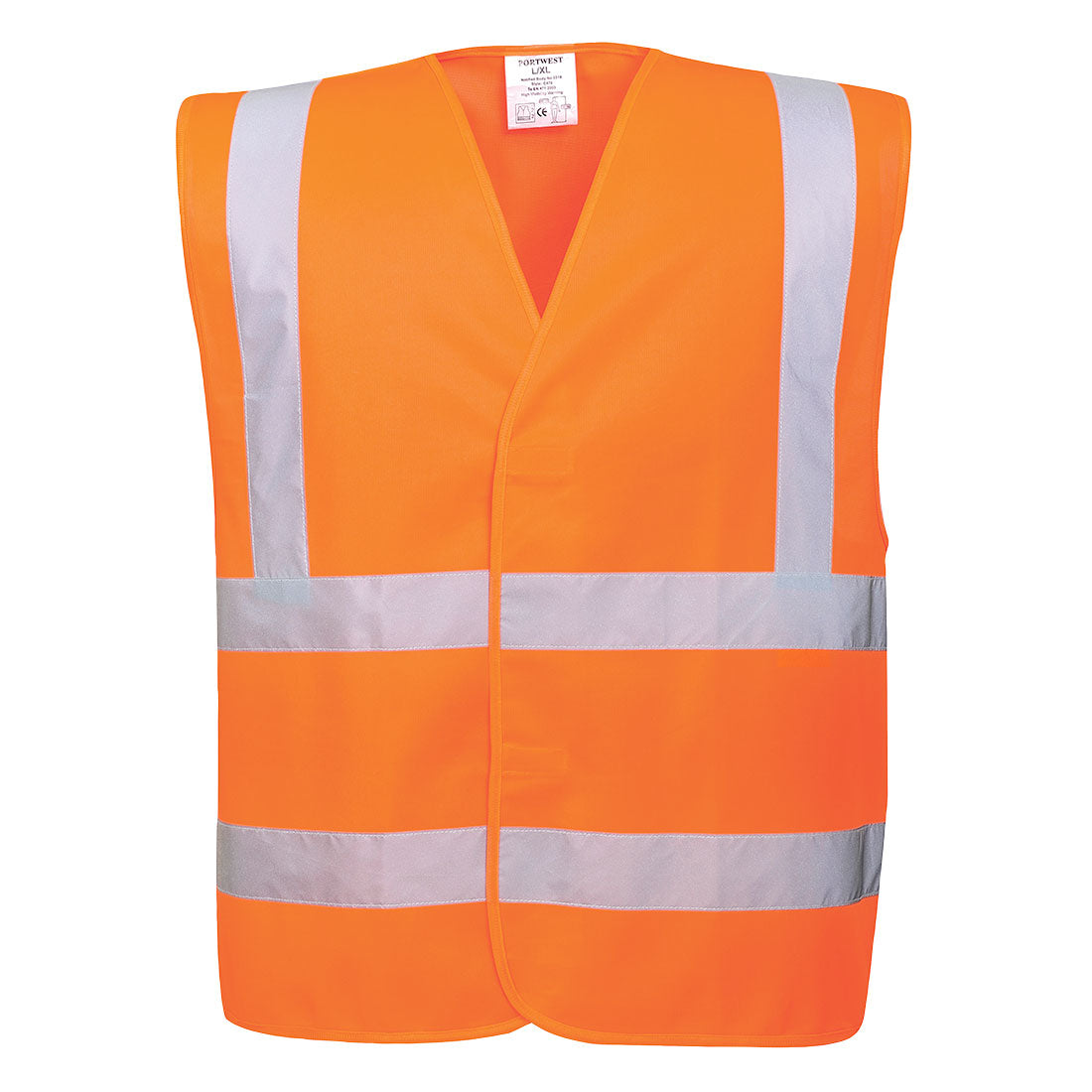 Eco Warnschutz Weste (10er Pack) - Orange (ORR)