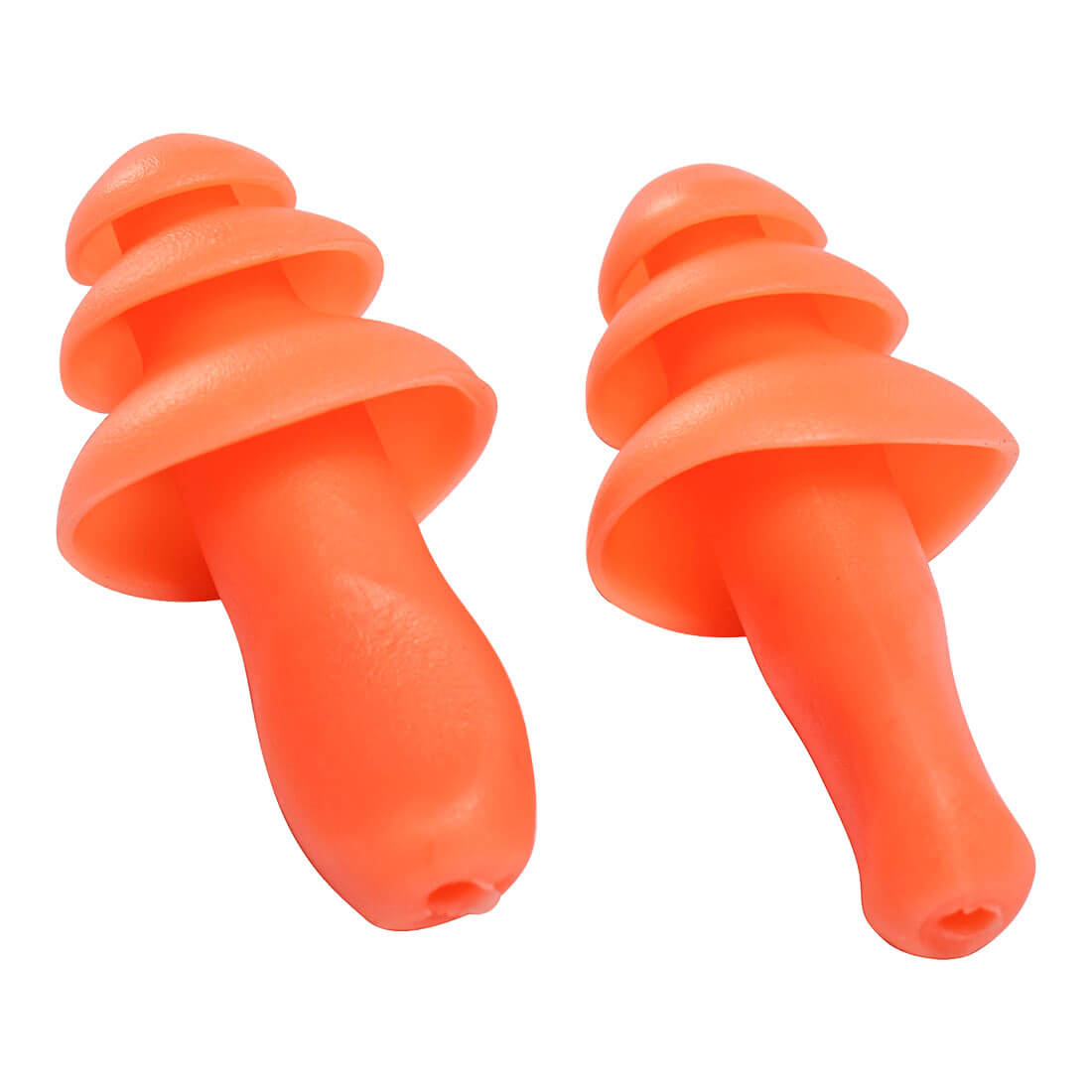 Wiederverwendbare TPR-Gehörschutzstöpsel (50 Paar) - Orange (ORR)