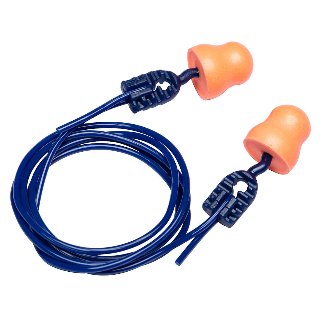 Easy Fit PU-Gehörschutzstöpsel mit Band (200 Paar) - Orange (ORR)