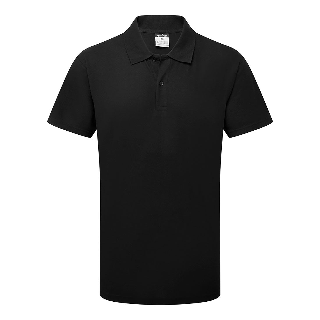 ES1 Essential Polo Shirt S/S - Schwarz (BKR)