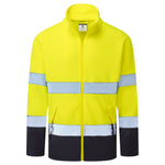 ES1 Essential Contrast Fleece - Gelb/Marine (YNR)