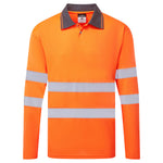 ES1 Essential HV PoloShirt L/S - Orange (ORR)