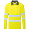 ES1 Essential HV PoloShirt L/S - Gelb (YER)
