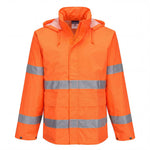 ES1 Essential HV Rain Jacket - Orange (ORR)