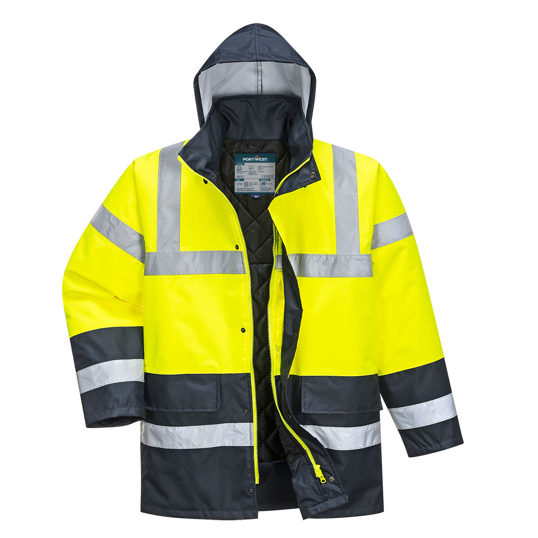 ES1 Essential Contrast Jacket - Gelb/Marine (YNR)