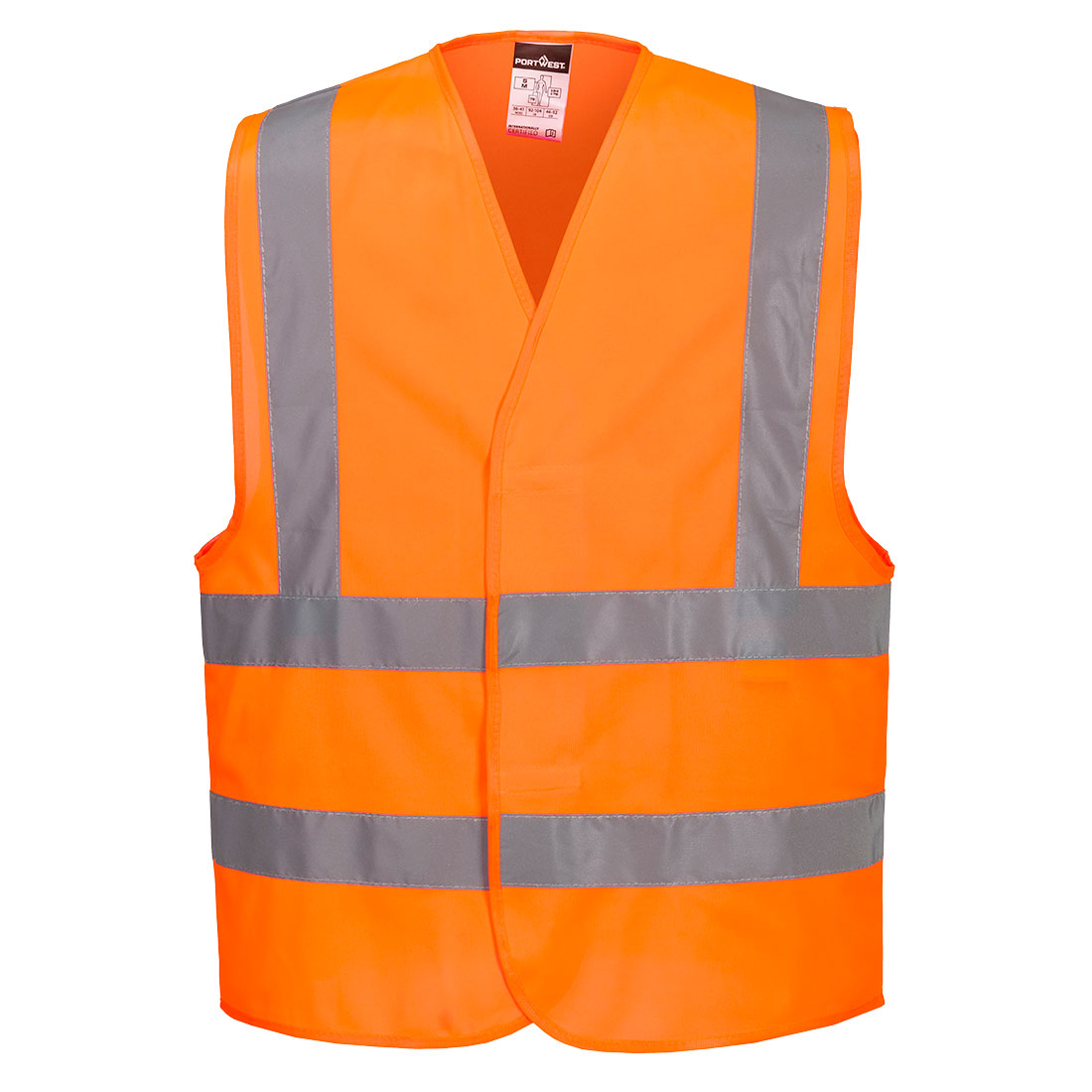 ES1 Essential Band &Brace Vest - Orange (ORR)