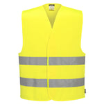 ES1 Essential HV Two Band Vest - Gelb (YER)
