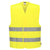 ES1 Essential HV Two Band Vest - Gelb (YER)