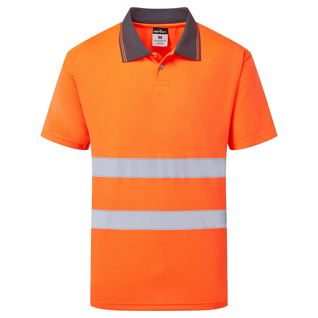 ES1 Essential HV PoloShirt S/S - Orange (ORR)