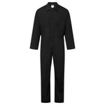 ES1 Essential Zip Boilersuit - Schwarz (BKR)