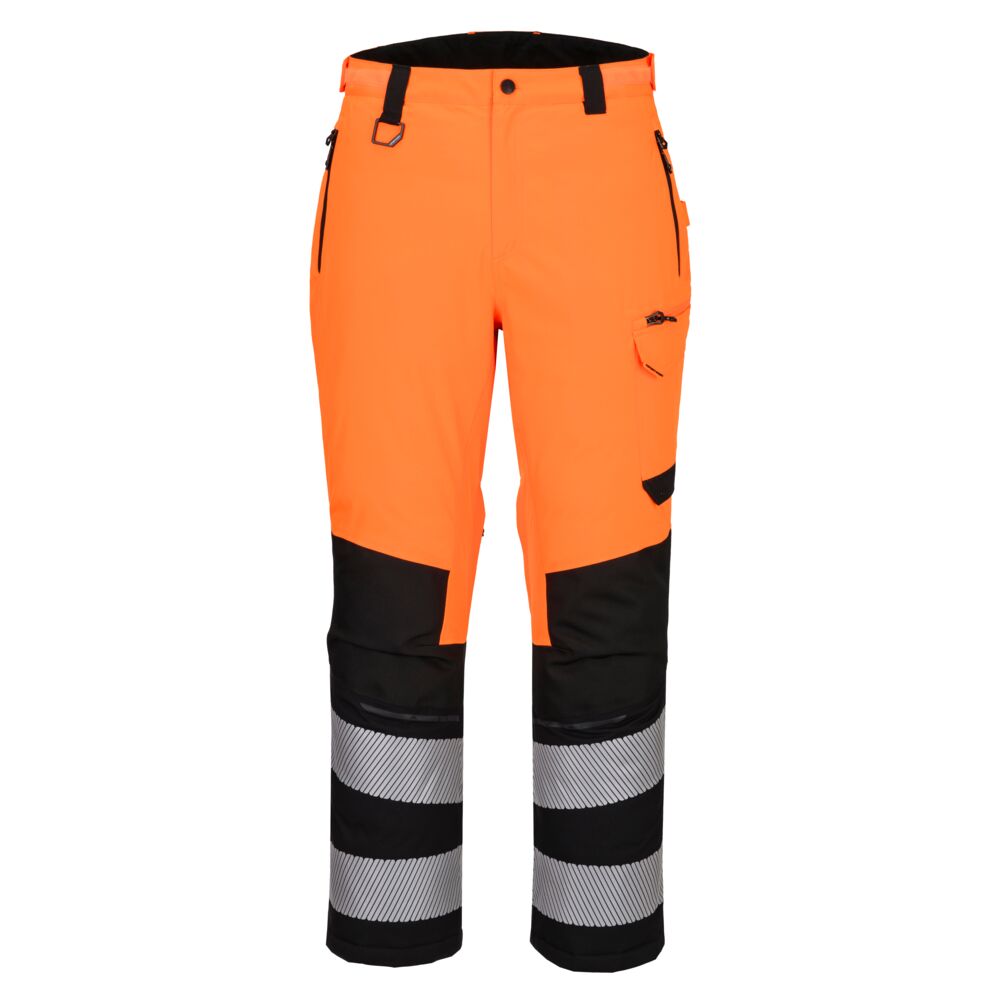 EV4 Hi-Vis Expeditions Bundhose - Orange/Schwarz (OBR)