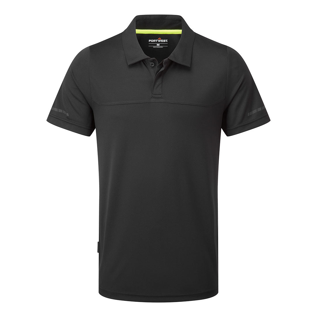 EV4 Leichtes Poloshirt S/S - Schwarz (BKR)