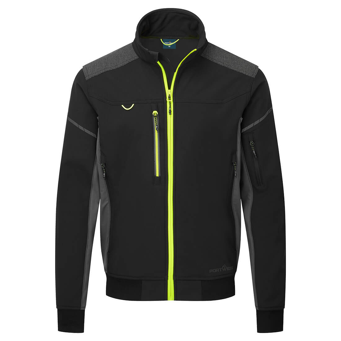 EV4 Softshell-Piloten-Jacke (3L) - Schwarz (BKR)