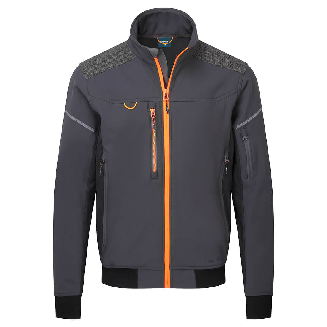 EV4 Softshell-Piloten-Jacke (3L) - Metallgrau (MGR)