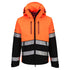 EV4 Hi-Vis Shell Jacke (3L) - Orange/Schwarz (OBR)