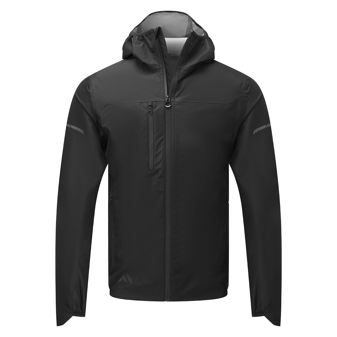 EV4 Packable Waterproof Jacket - Schwarz (BKR)