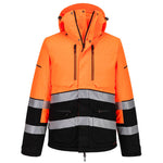 EV4 Hi-Vis Winter Jacke - Orange/Schwarz (OBR)