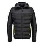 EV4 gefütterte Steppjacke - Schwarz (BKR)