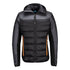 EV4 gefütterte Steppjacke - Metallgrau (MGR)