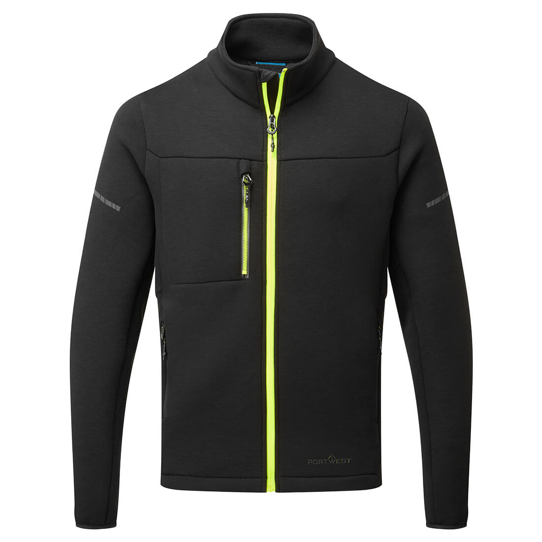 EV4 Technische Fleece-Jacke - Schwarz (BKR)