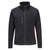 EV4 strukturierte Fleecejacke - Schwarz (BKR)