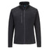 EV4 strukturierte Fleecejacke - Schwarz (BKR)