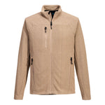 EV4 strukturierte Fleecejacke - Khaki (KHR)