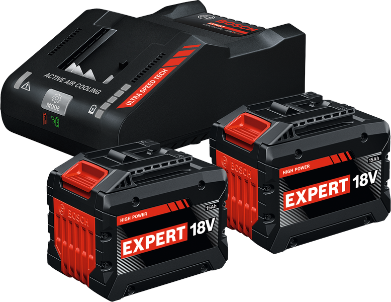 Bosch AKKU EXPERT 2x EXBA18V-150 + EXAL18V-160 - MELTEC GmbH