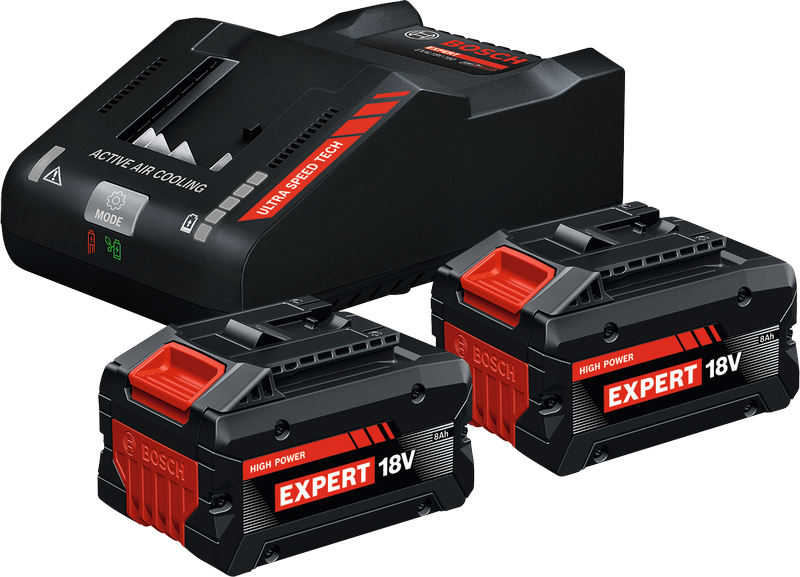 Bosch AKKU EXPERT - SET 2x EXBA18V-80 + EXAL18V-160 - MELTEC GmbH