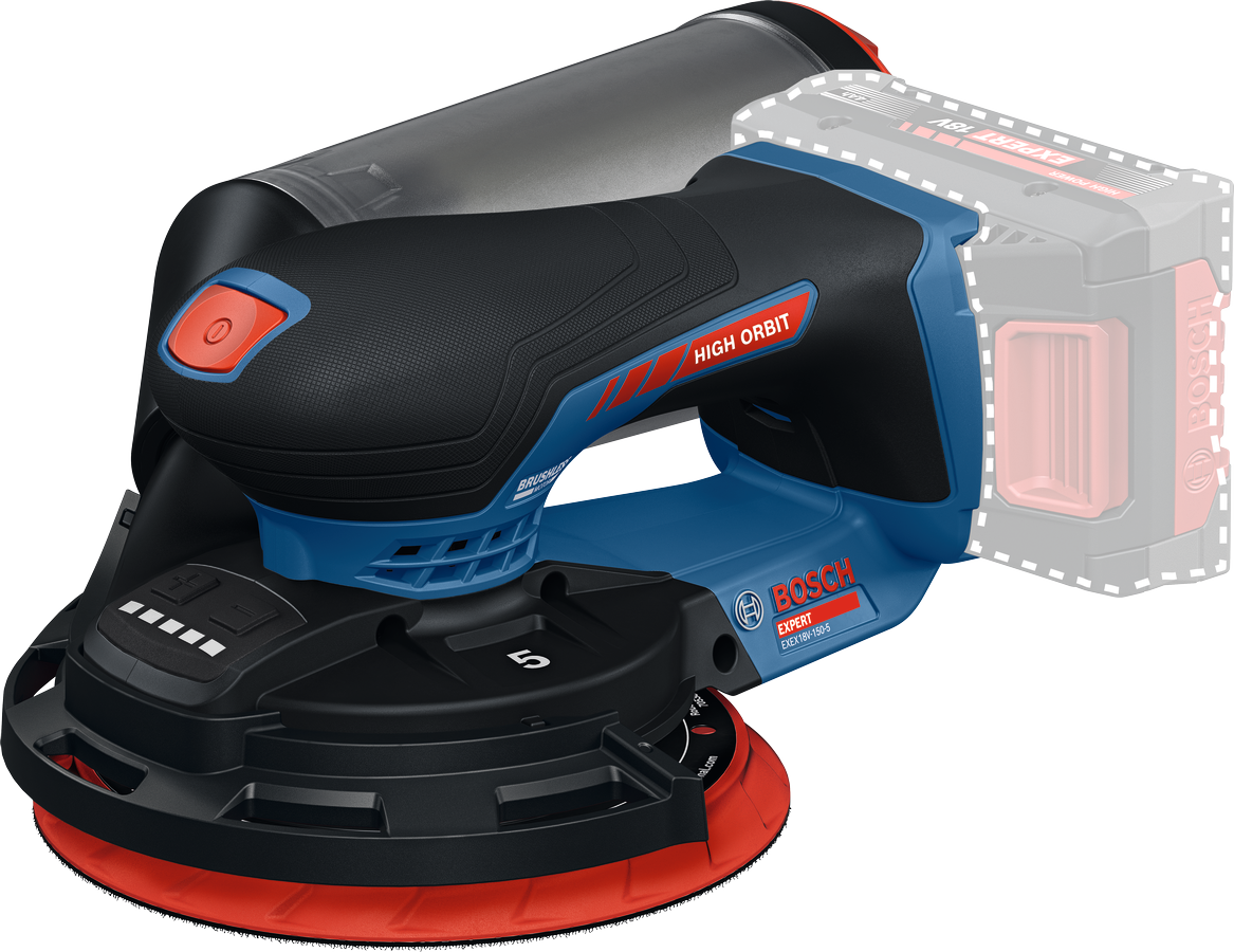 Bosch EXPERT Akku-Exzenterschleifer 18V-150-5 - MELTEC GmbH
