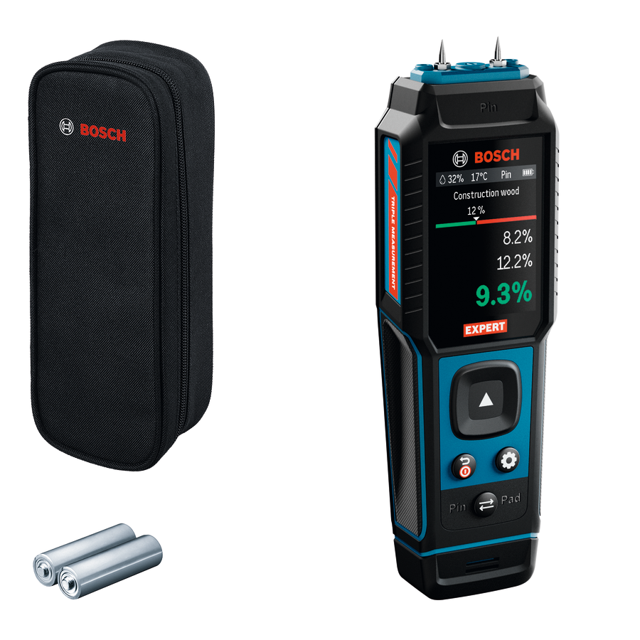 Bosch EXPERT Materialfeuchtigkeitsmesser 3-17 - MELTEC GmbH
