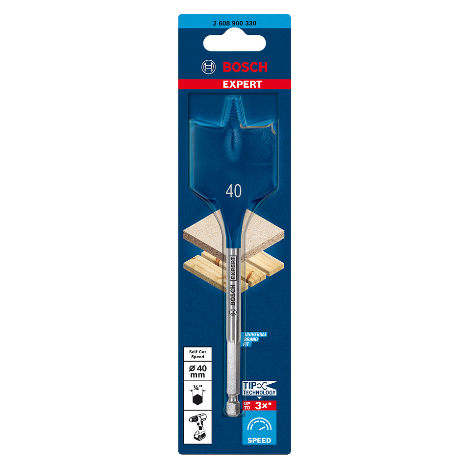 Bosch EXPERT Self Cut Speed Flachfräsbohrer