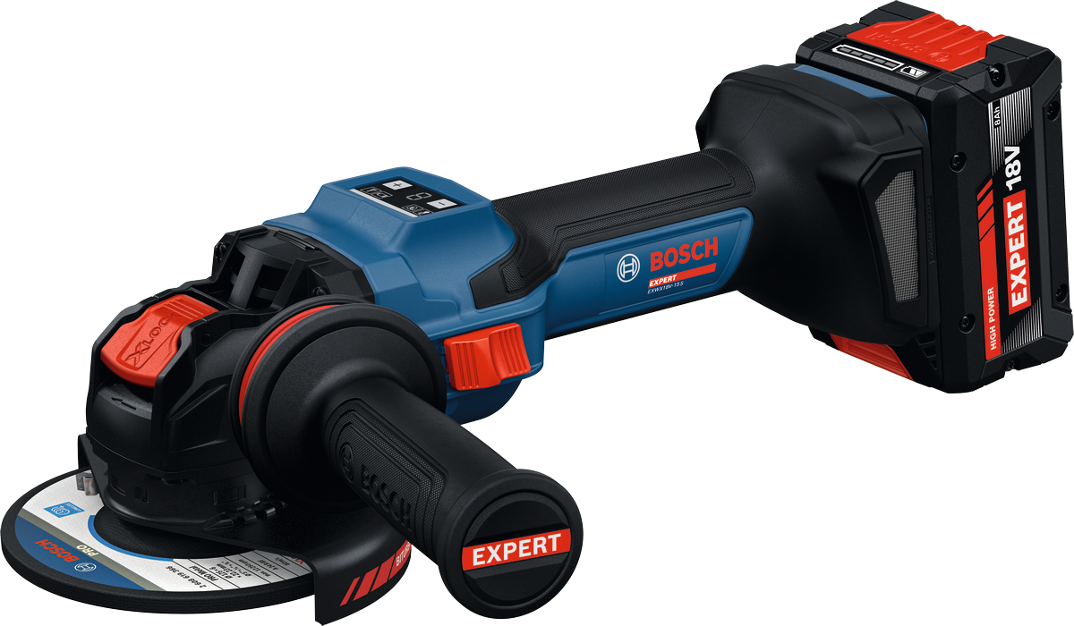 Bosch EXPERT Akku-Winkelschleifer mit X-LOCK 18V-15S - MELTEC GmbH