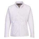 Damen Aran Fleecejacke - Weiss (WHR)