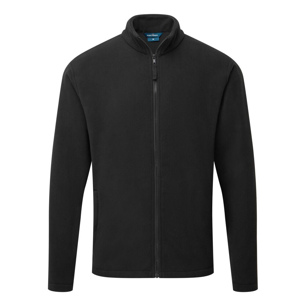 Eco Fleecejacke - Schwarz (BKR)