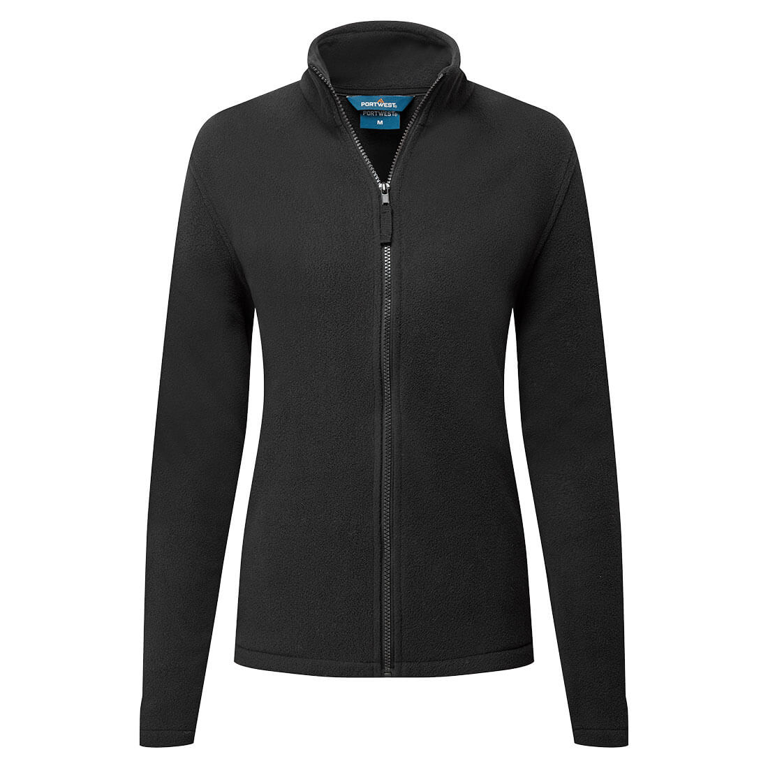 Damen-Eco Fleecejacke - Schwarz (BKR)