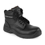 Composite Winterstiefelette aus Leder  S3S SR - Schwarz (BKR)