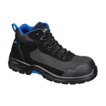 Composite Textil Wildleder Mid Boot S3L HRO SR FO - Schwarz/Blau (BKB)