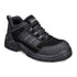 Composite Wildleder-Halbschuh aus Verbundwerkstoff S1 SR FO - Schwarz (BKR)